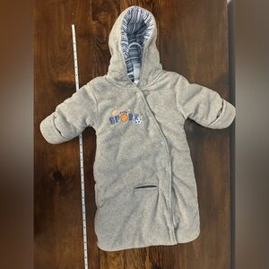 🏈🏀⚽️❄️☃️🤍 Sports Hooded Baby winter Bunting suit Child of Mine